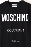 画像3: {SOLD}MOSCHINO モスキーノ クチュールプリントコットンTシャツ{ZA07070240-1555-AIS} (3)