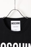 画像4: {SOLD}MOSCHINO モスキーノ クチュールプリントコットンTシャツ{ZA07070240-1555-AIS} (4)