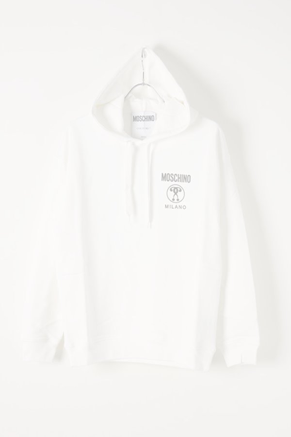 画像1:   MOSCHINO モスキーノ SWEAT HOODIE{ZA1706-5227-1002-AIA} (1)