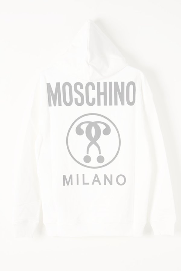 画像2:   MOSCHINO モスキーノ SWEAT HOODIE{ZA1706-5227-1002-AIA} (2)