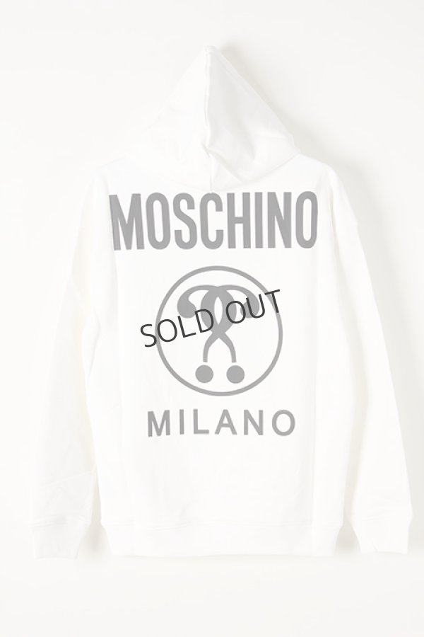 画像2: {SOLD}MOSCHINO モスキーノ SWEAT HOODIE{ZA1706-5227-1002-AIA} (2)