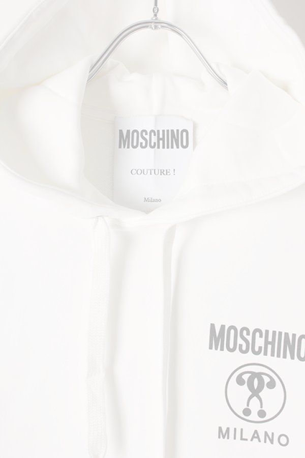 画像3:   MOSCHINO モスキーノ SWEAT HOODIE{ZA1706-5227-1002-AIA} (3)