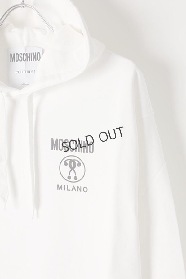 画像4: {SOLD}MOSCHINO モスキーノ SWEAT HOODIE{ZA1706-5227-1002-AIA} (4)