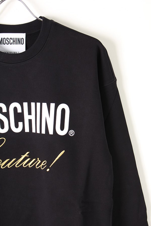 画像3: 【 50%OFF セール64,900円→32,450円】 MOSCHINO モスキーノ SWEAT SWEAT MOSCHINO COUTURE{ZA1719-5227-1555-AIA} (3)