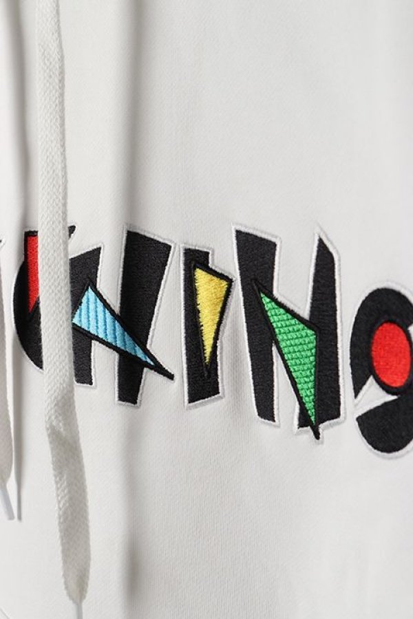 画像3: 【 50%OFF セール82,500円→41,250円】 MOSCHINO モスキーノ SWEAT HOODIE{ZPJ17052027-1001WHT-BAS} (3)