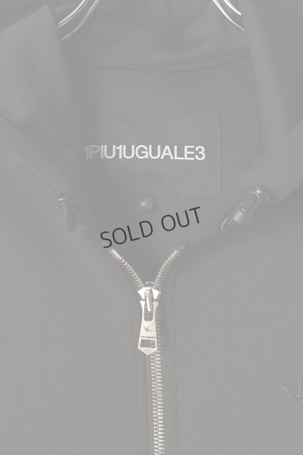 画像4: {SOLD}1piu1uguale3 ウノピゥウノウグァーレトレ 113 SPORT ZIP UP PARKA CLASSIC BLACK{-BCA} (4)