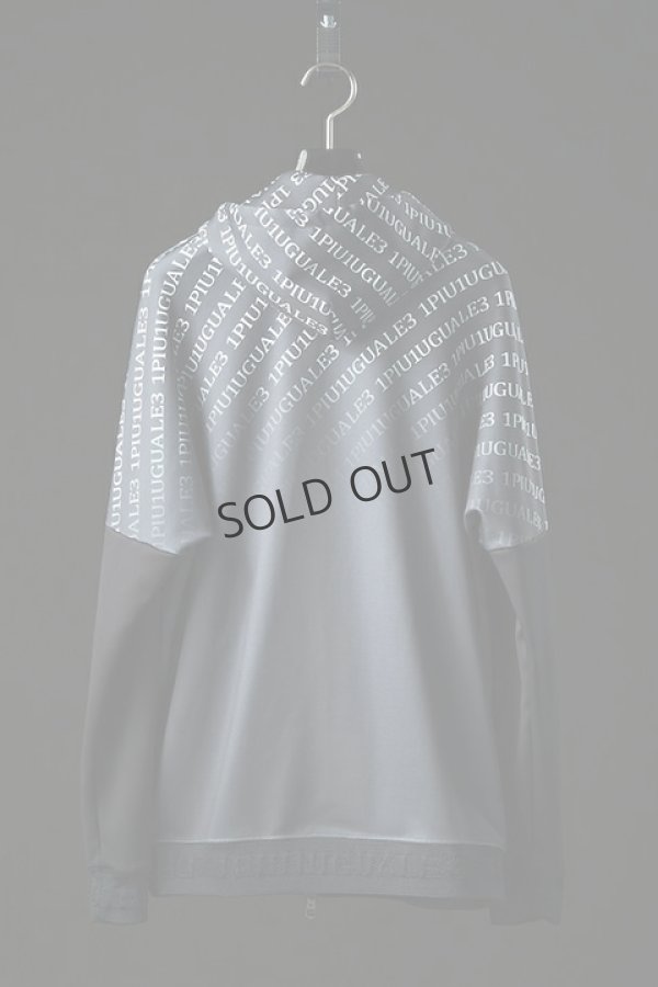 画像7: {SOLD}1piu1uguale3 ウノピゥウノウグァーレトレ 113 SPORT PREMIUM BOOST JERSEY DROP SHOULOER PARKA GRADATION{-BDS} (7)