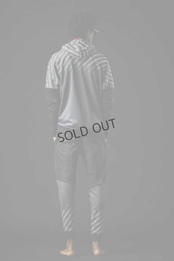 画像4: {SOLD} ★2024SS先行予約商品★  1piu1uguale3 ウノピゥウノウグァーレトレ 113 SPORT PREMIUM BOOST JERSEY DIAGONAL ZIP RIB PT{-BDS} (4)