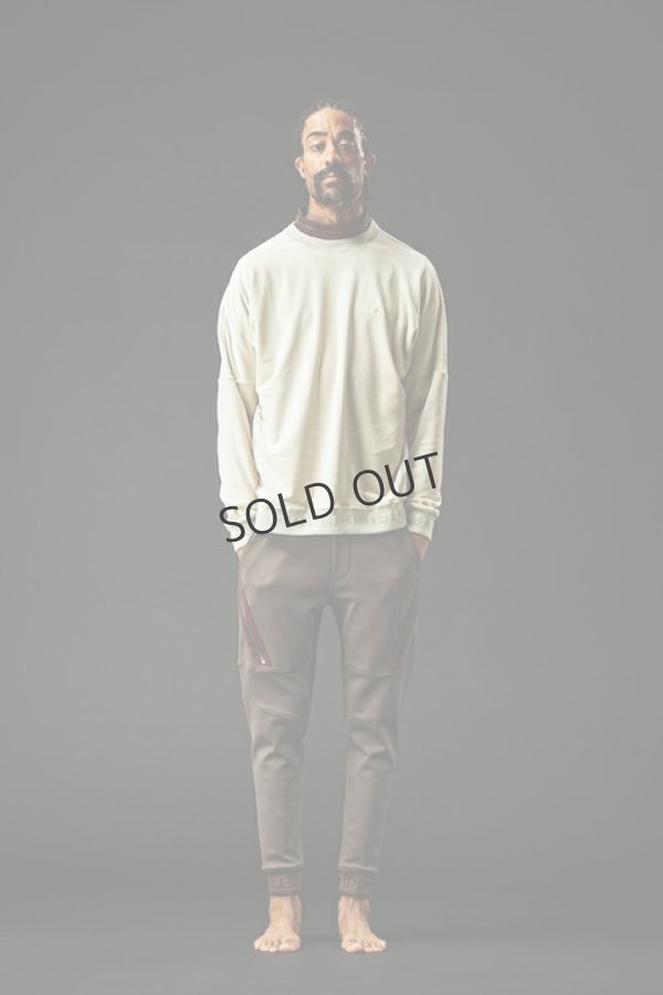 画像3: {SOLD}1piu1uguale3 ウノピゥウノウグァーレトレ 113 SPORT DIAGONAL ZIP RIB PT{-BDA} (3)