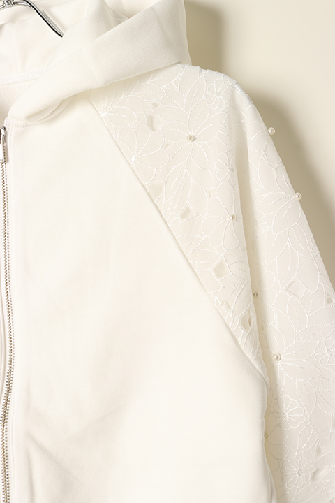 SOLD}グレースコンチネンタル GRACE CONTINENTAL カットワークパフ袖 