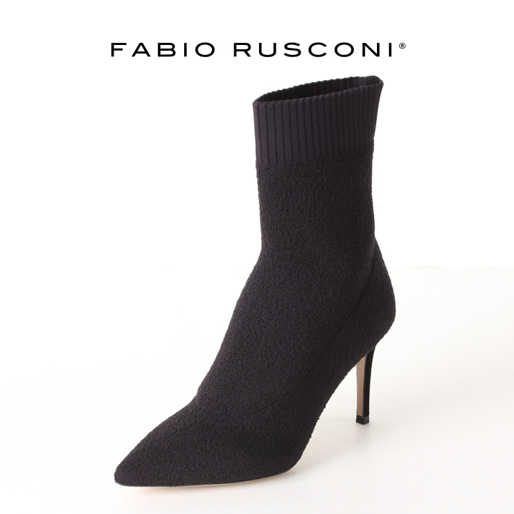 ブーツfabio rusconi ソックスブーツ