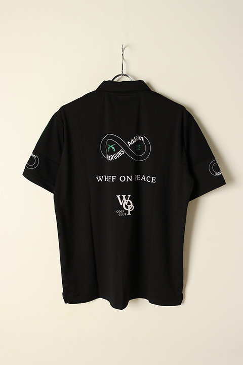 SOLD}roarguns ロアーガンズ AddElm SIDE LINE POLO SHIRT{-BCS