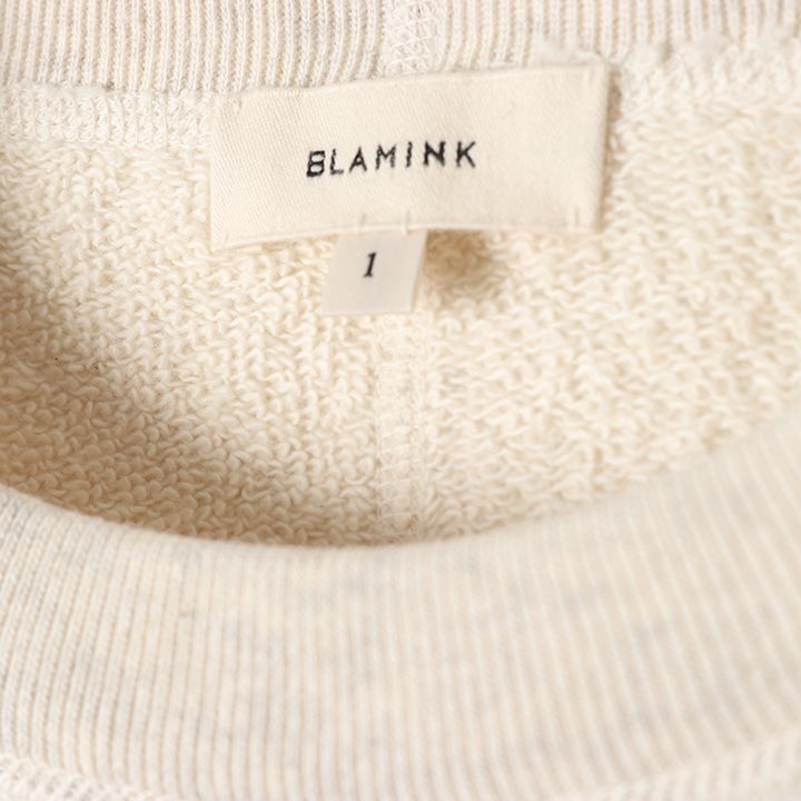 SOLD}【Regular item】BLAMINK ブラミンク 吊裏毛ロゴロングスリーブ 