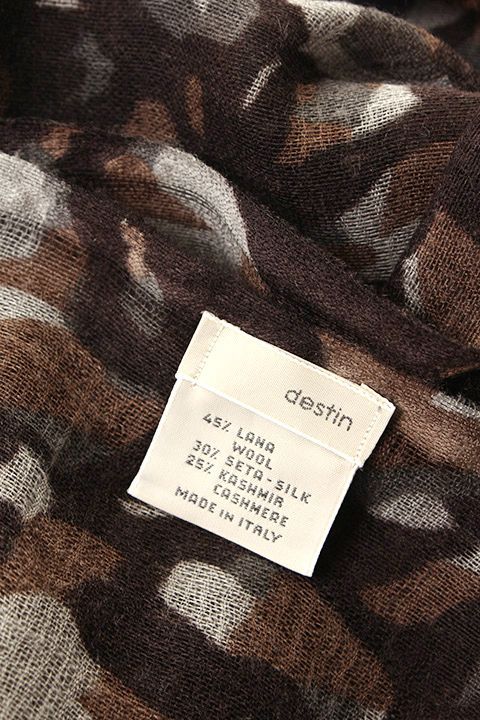 SOLD}destin デスティン stole{ELLA-FA-QD-S13-D-ADA} underbar