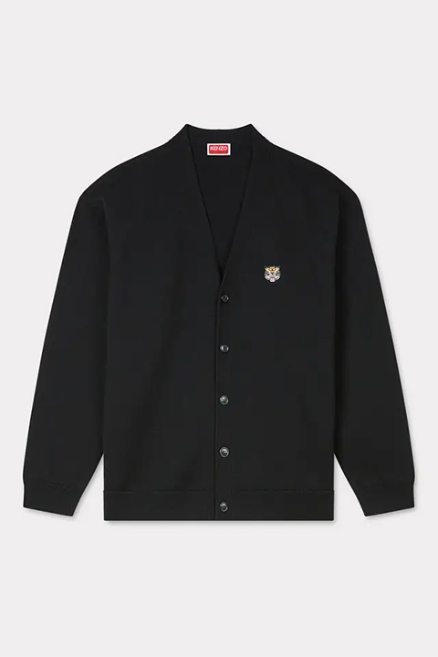KENZO ケンゾー Lucky Tiger' エンブロイダリー カーディガン