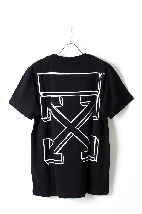 off-white Tシャツ　BLACK