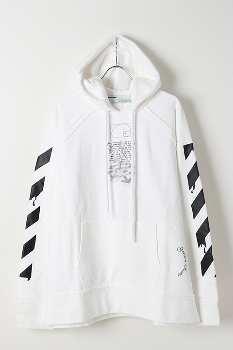 【Off-White】Dripping Arrows Incomp Hoodie