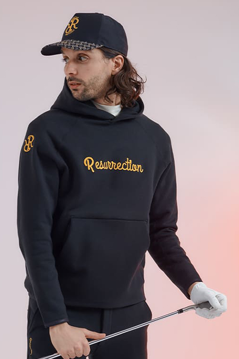 SOLD}レザレクション｜Resurrection メンズ ウォームパーカープル  