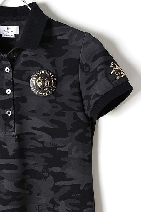 Munsingwear v12 カモフラージュ ポロシャツ Munsingwear v12 カモフラージュ ポロシャツ